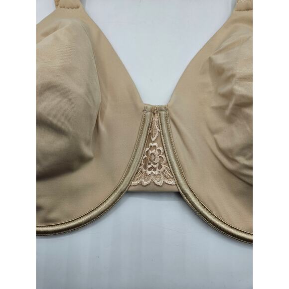 Vanity Fair 40DDD Beauty Back Full Figure Underwire Minimizer Bra- 76080 Neutral - Picture 4 of 7